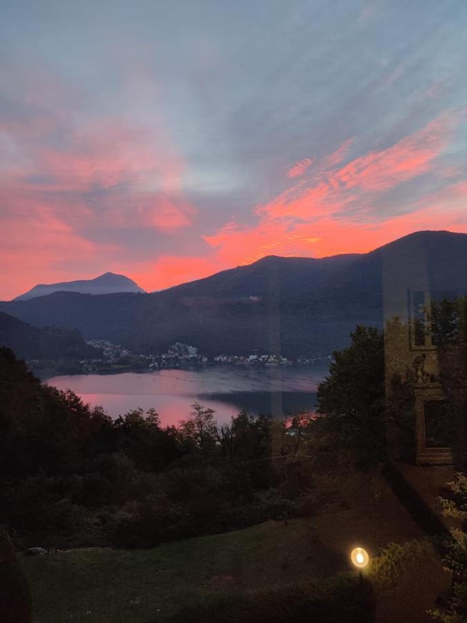 La Finestra Sul Lago Panzió Brusimpiano Kültér fotó